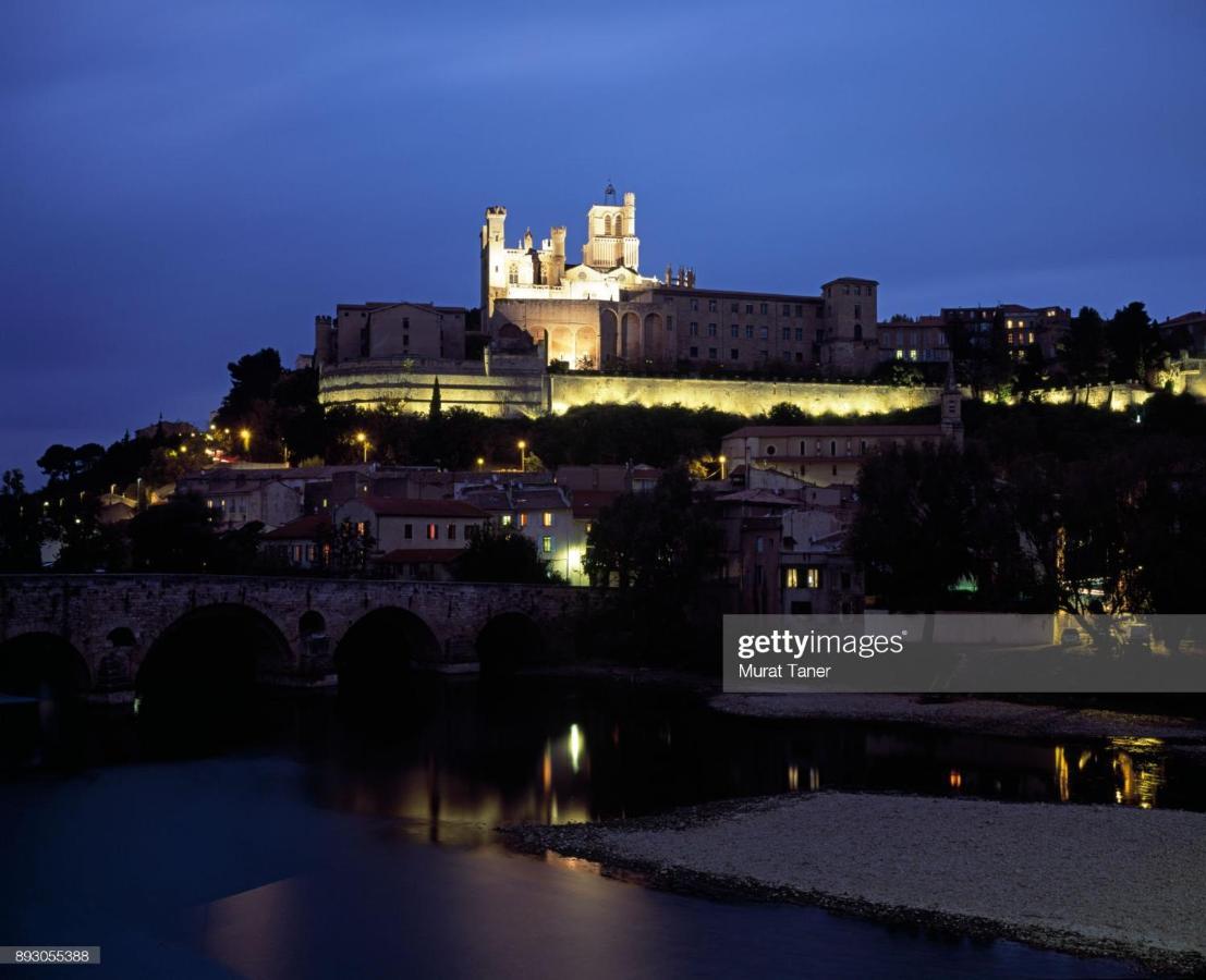 Chambre Dans Une Grande Maison Entre Canal Du Midi Et Centre Ville Béziers Exterior foto